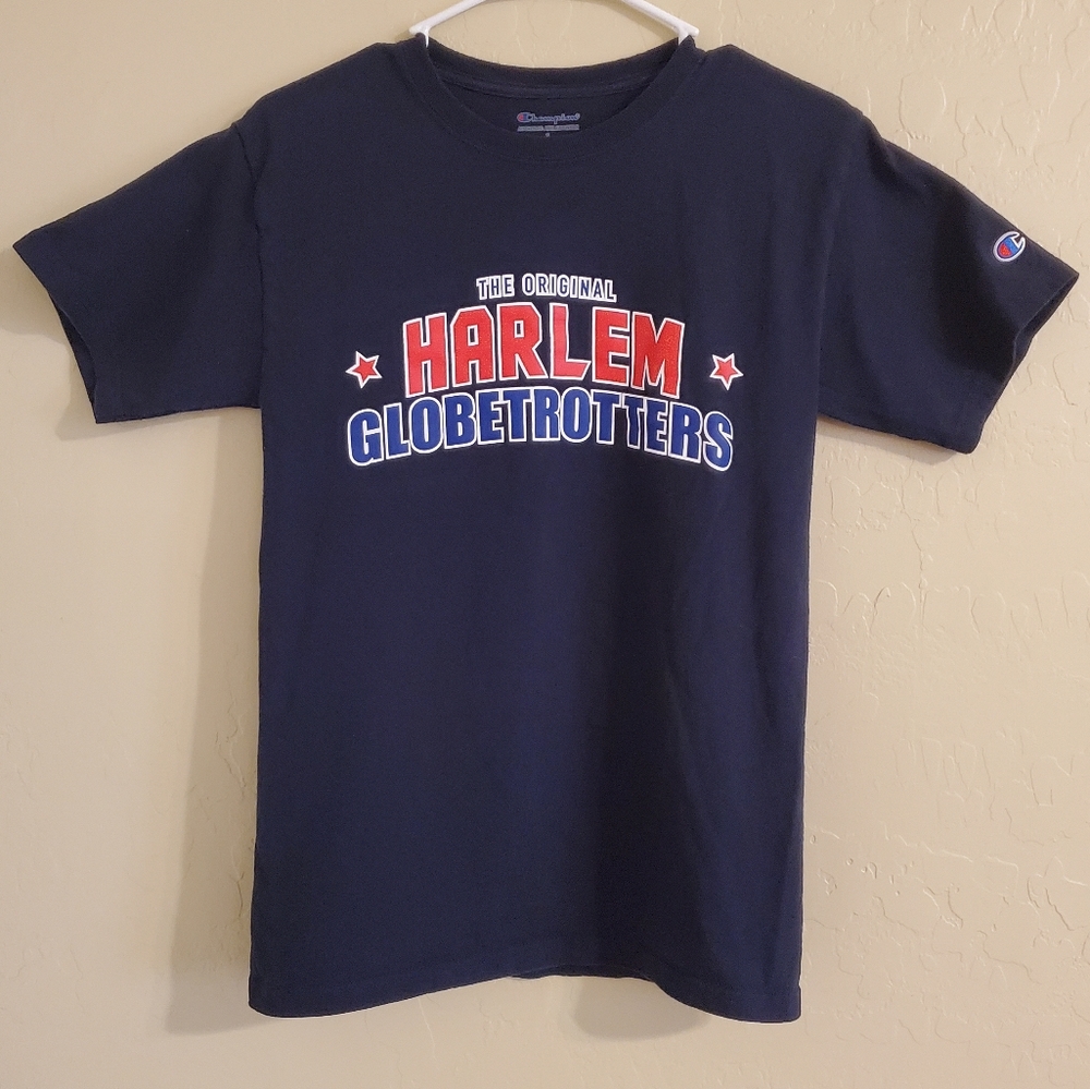 EUC Harlem Globetrotters Champion Shirt Men's Small - Red, White and Blue